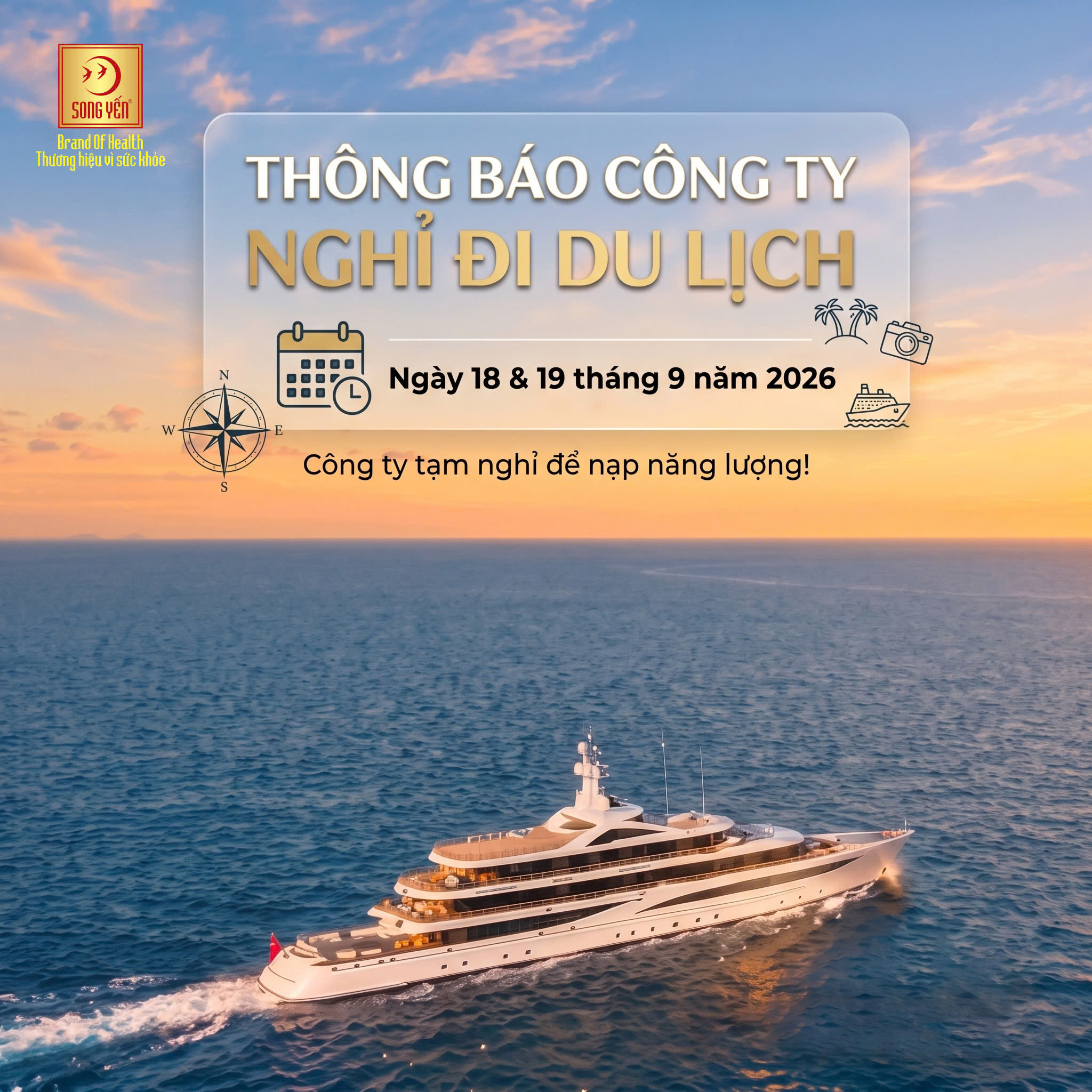 LỊCH NGHỈ DU LỊCH 2026
