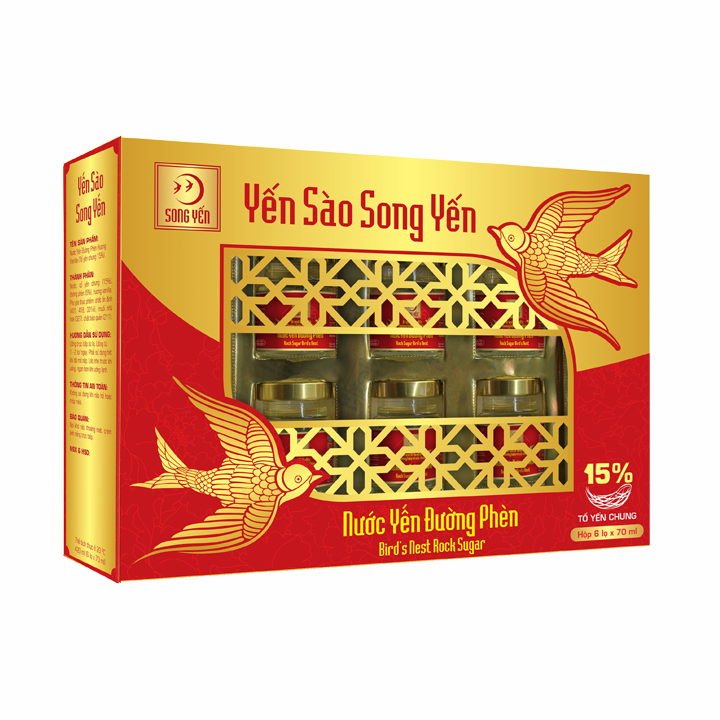 NƯỚC YẾN SONG YẾN NGUYÊN CHẤT DINH DƯỠNG CAO ĐƯỢC BÀY BÁN TẠI BÁCH HÓA XANH